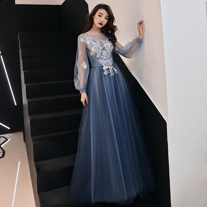 Ethnic Clothing Banquet Evening Dress Female 2023 Summer Mesh O-Neck Navy Blue Star Dreamy Ladies Birthday Party Long SectionEthnic
Ethnic Clothing Banquet Evening Dress Female 2023 Summer Mesh O-Neck Navy Blue Star Dreamy Ladies Birthday Party Long SectionEthnic