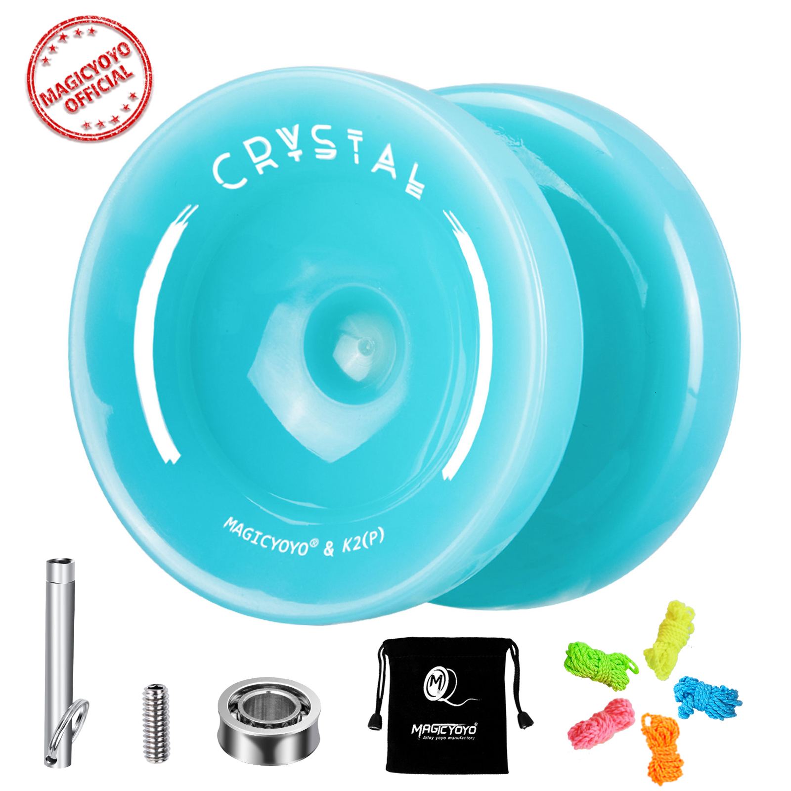 Yoyo MAGICYOYO K2 CRYSTAL Yoyo Dual Purpose Responsive Yo-Yo for Beginner Replacement Unresponsive Bearing for Advanced 230202
Yoyo MAGICYOYO K2 CRYSTAL Yoyo Dual Purpose Responsive Yo-Yo for Beginner Replacement Unresponsive Bearing for Advanced 230202