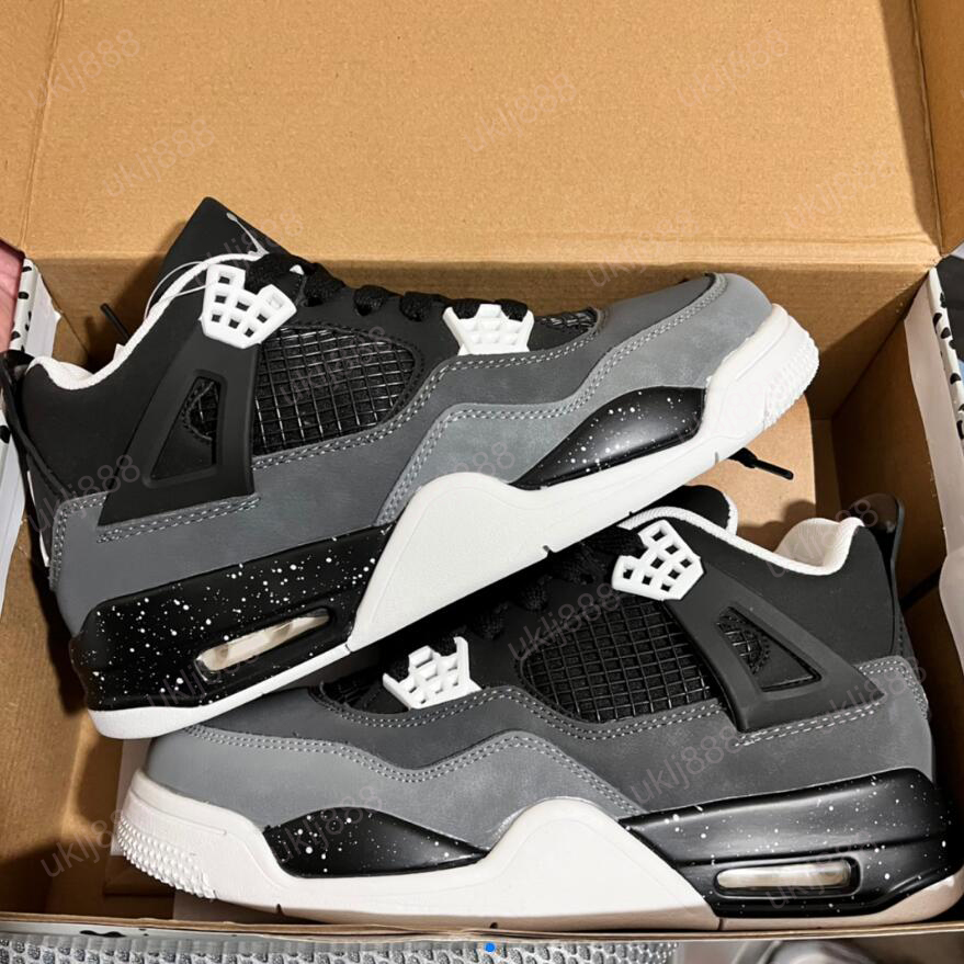 Jumpman 4 Black Canvas 4S Outdoor Shoes Light Steel Grey White Fire Men Women Sports Sneakers, Customize
Jumpman 4 Black Canvas 4S Outdoor Shoes Light Steel Grey White Fire Men Women Sports Sneakers, Customize
