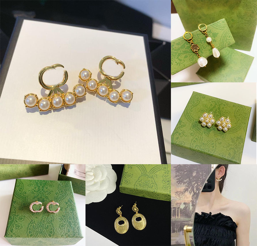 Women Fashion Earrings Stud Fashion Womens Simple Earring Jewelry Luxurys Designer Earrings Letter Stud Earring With BOX
Women Fashion Earrings Stud Fashion Womens Simple Earring Jewelry Luxurys Designer Earrings Letter Stud Earring With BOX