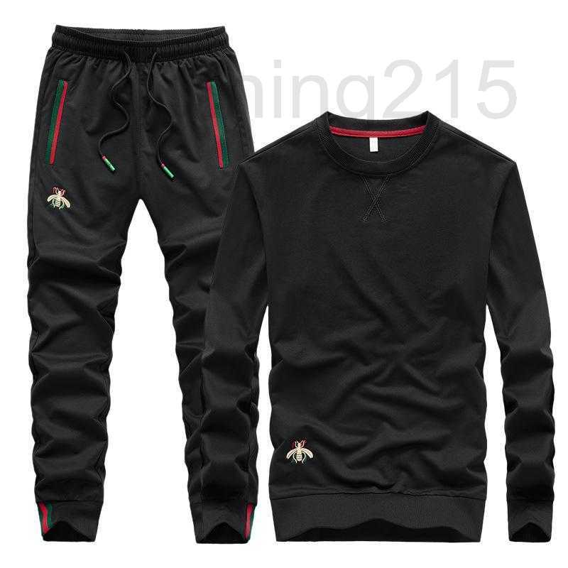 Men's Tracksuits Designer Autumn Embroidered Fashion Pant O-neck Long Sleeved Casual Suit Tracksuit Men Track Two Piece Streetwear Clothes Sweat Q37L, White
Men's Tracksuits Designer Autumn Embroidered Fashion Pant O-neck Long Sleeved Casual Suit Tracksuit Men Track Two Piece Streetwear Clothes Sweat Q37L, White