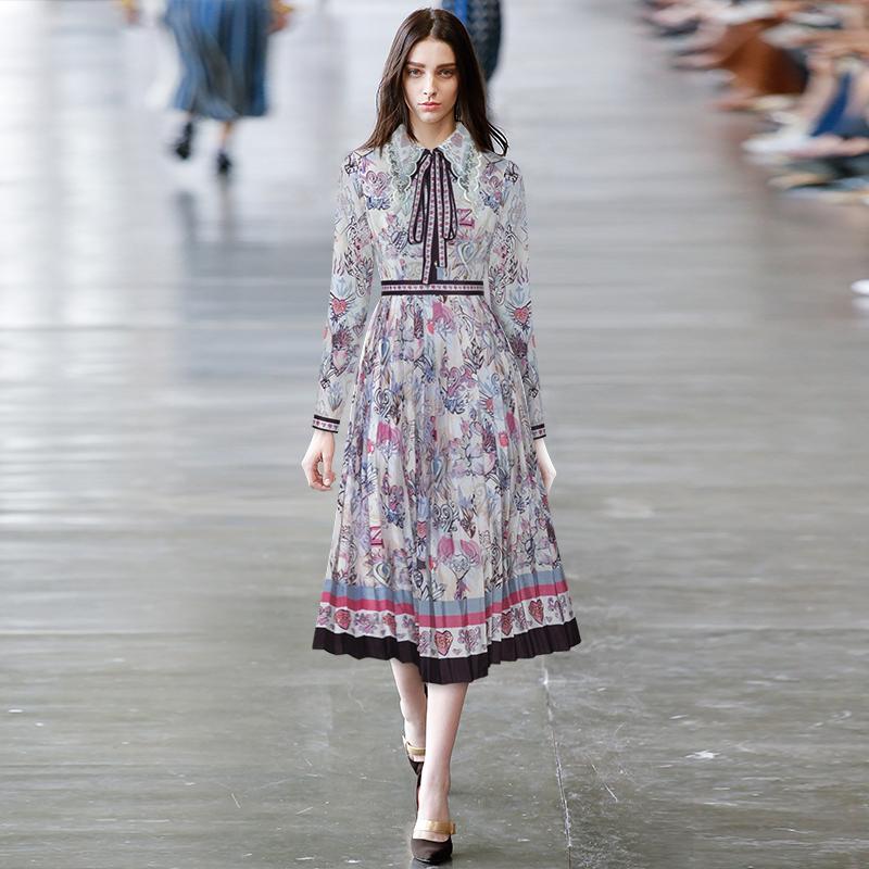 Casual Dresses Hollow Embroidery Lapel Long Sleeve Printed Pleated Dress Fall 2023 Woman, Purple
Casual Dresses Hollow Embroidery Lapel Long Sleeve Printed Pleated Dress Fall 2023 Woman, Purple