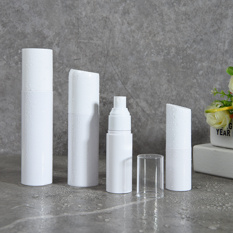White PET plastic pump bottle for Lotion Serum Essential Oil 30ml 50ml 60ml 80ml 100ml 120ml 150ml