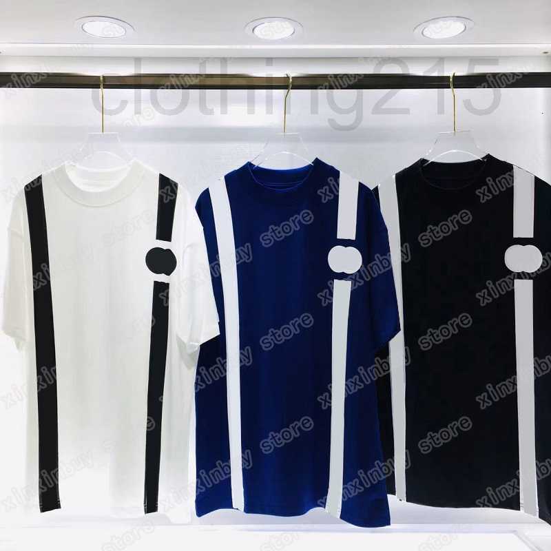 Men's T-Shirts Designer 22ss Men Women Designers t shirts tee stripe letter print cotton short sleeve Crew Neck Streetwear white black blue xinxinbuy XS-L TY3Y
Men's T-Shirts Designer 22ss Men Women Designers t shirts tee stripe letter print cotton short sleeve Crew Neck Streetwear white black blue xinxinbuy XS-L TY3Y