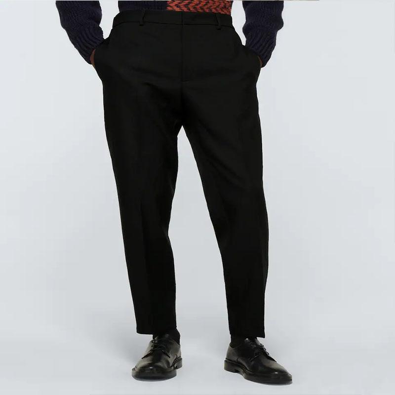 Men' Pants Slim Straight Suit Trendy Autumn And Winter Fashion Large Thickened Casual Tapered PantsMen, Black
Men' Pants Slim Straight Suit Trendy Autumn And Winter Fashion Large Thickened Casual Tapered PantsMen, Black