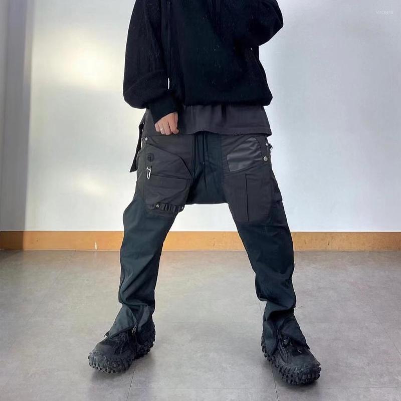 Men's Pants Harajuku Streetwear Color Match Multi-pockets Vibe Track Men Straight Spliced Hip Hop Baggy Cargos Loose Unisex Trousers, Army green
Men's Pants Harajuku Streetwear Color Match Multi-pockets Vibe Track Men Straight Spliced Hip Hop Baggy Cargos Loose Unisex Trousers, Army green