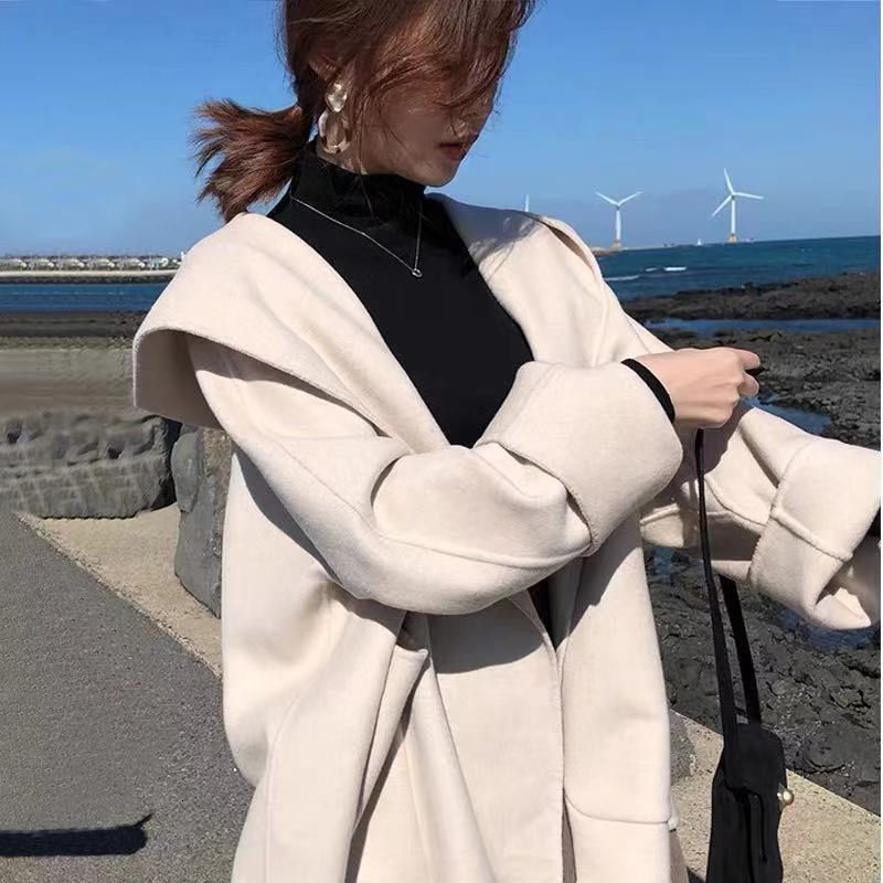 Women' Jackets Woolen Super Winter Clothing Fashion Trench Coats 2023 Overcoat Female Tops 21778 230202, Black
Women' Jackets Woolen Super Winter Clothing Fashion Trench Coats 2023 Overcoat Female Tops 21778 230202, Black