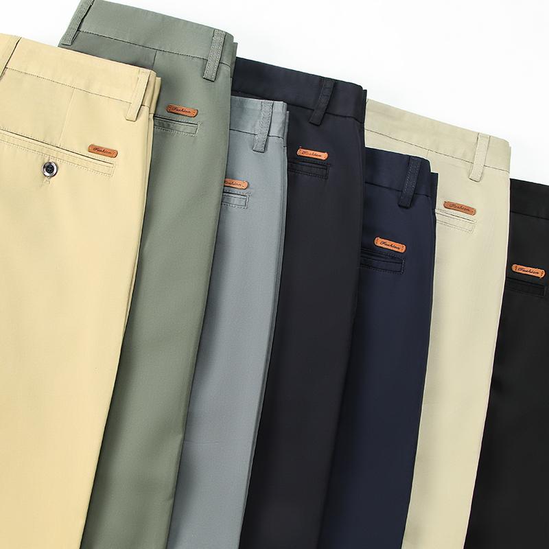 Men's Pants Colors Business Loose Thin Casual 2023 Spring And Summer Stretch Straight Trousers Male Classic Brand Clothes, Black
Men's Pants Colors Business Loose Thin Casual 2023 Spring And Summer Stretch Straight Trousers Male Classic Brand Clothes, Black
