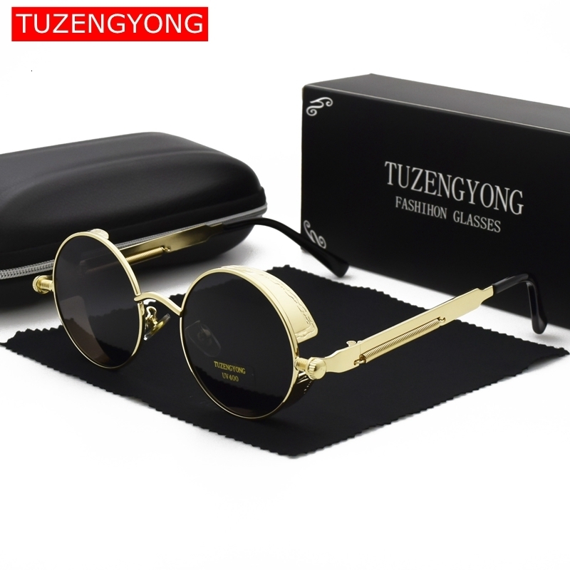 Sunglasses Gothic Steampunk Polarized Women Brand Designer Men Vintage Round Metal Frame Sun Glasses High Quality UV400 230202
Sunglasses Gothic Steampunk Polarized Women Brand Designer Men Vintage Round Metal Frame Sun Glasses High Quality UV400 230202