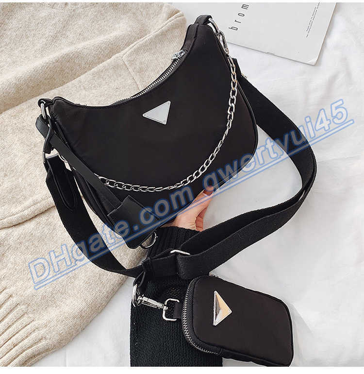 qwertyui45 Shoulder Bags Fashion Chain Crossbody Bags Casual Wide Strap Nylon Shoulder Messenger Lady Designer Women Bag 2020 Hobos Phone Purse 020223H, Black
qwertyui45 Shoulder Bags Fashion Chain Crossbody Bags Casual Wide Strap Nylon Shoulder Messenger Lady Designer Women Bag 2020 Hobos Phone Purse 020223H, Black