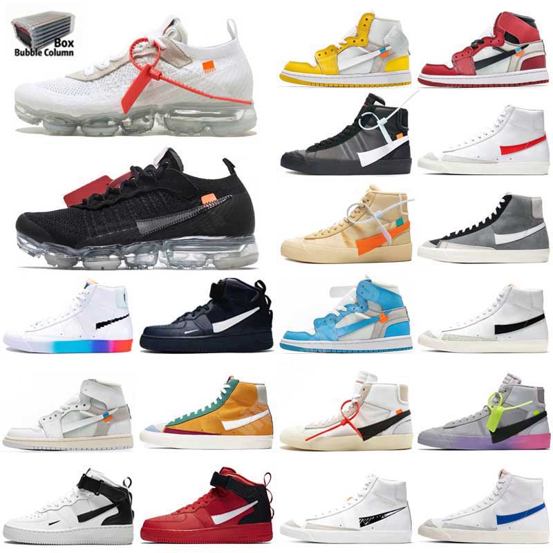 Original OG Offs White Mens Trainers Running Shoes Platform One Blazer Mid 77 Fly Knit 90 90s 1s Black Cat Volt Grey Sail Comet Red Off Womens Sneakers Jogging, Color 22
Original OG Offs White Mens Trainers Running Shoes Platform One Blazer Mid 77 Fly Knit 90 90s 1s Black Cat Volt Grey Sail Comet Red Off Womens Sneakers Jogging, Color 22