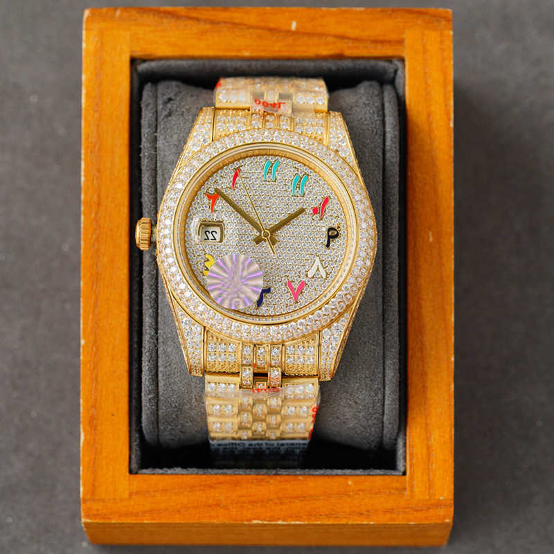 2023Wristwatches Classic Diamond Watch Mens Watch Automatic Mechanical Wristwatch 41MM Sapphire Waterproof Dign Diamond-Strap Montre De Luxe5K13, Color 1
2023Wristwatches Classic Diamond Watch Mens Watch Automatic Mechanical Wristwatch 41MM Sapphire Waterproof Dign Diamond-Strap Montre De Luxe5K13, Color 1