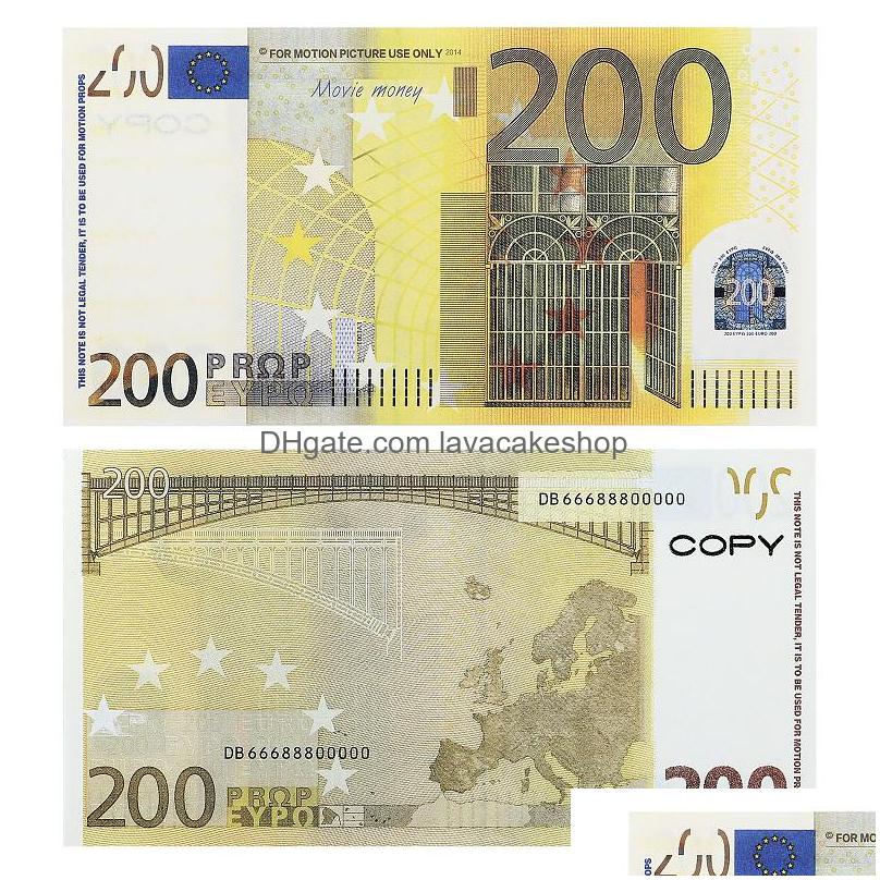 Other Festive Party Supplies Prop Money Toys Uk Pounds Gbp British 10 20 50 Commemorative Fake Notes Toy For Kids Christmas Gifts Dhxlq f7b