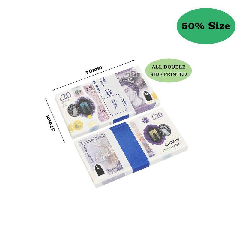 Other Festive Party Supplies 50 Size Replica Us Fake Money Kids Play Toy Or Family Game Paper Copy Uk Banknote 100Pcs Pack Practic Dhxcl
Other Festive Party Supplies 50 Size Replica Us Fake Money Kids Play Toy Or Family Game Paper Copy Uk Banknote 100Pcs Pack Practic Dhxcl