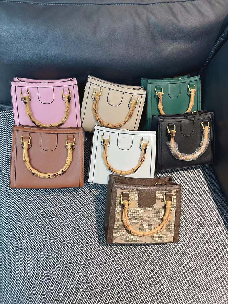 2023 new designer bamboo handle handbag women's PU leather fashion shoulder bag classic messenger bag, Brown
2023 new designer bamboo handle handbag women's PU leather fashion shoulder bag classic messenger bag, Brown