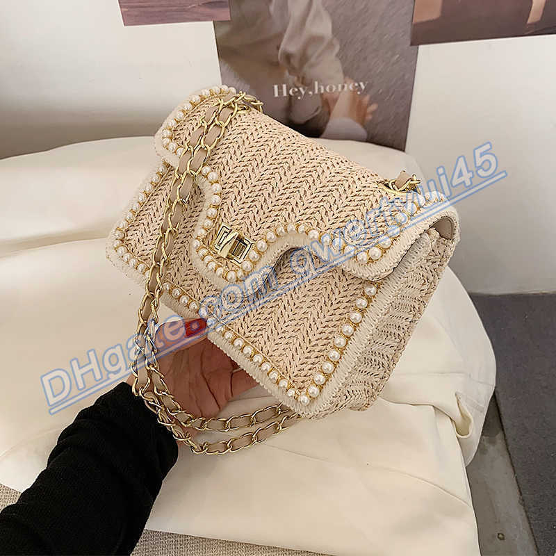 qwertyui45 Shoulder Bags Bags Weave Square Crossbody 2022 Summer handbag New quality Straw pearl Women's Designer Handbag Pearl Chain Shoulder 020223H, For the postage
qwertyui45 Shoulder Bags Bags Weave Square Crossbody 2022 Summer handbag New quality Straw pearl Women's Designer Handbag Pearl Chain Shoulder 020223H, For the postage