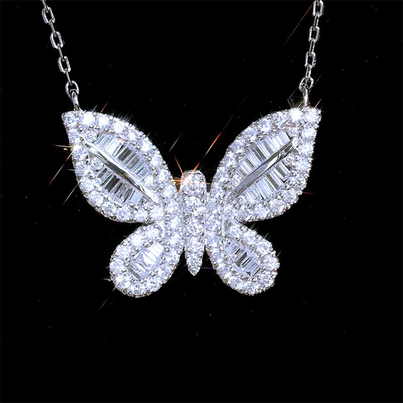 Pendant Necklaces CAOSHI Delicate Butterfly Necklace For Women Luxury Inlaid Crystal Zirconia Stone Fashion Wedding Party Jewelry Gift
Pendant Necklaces CAOSHI Delicate Butterfly Necklace For Women Luxury Inlaid Crystal Zirconia Stone Fashion Wedding Party Jewelry Gift