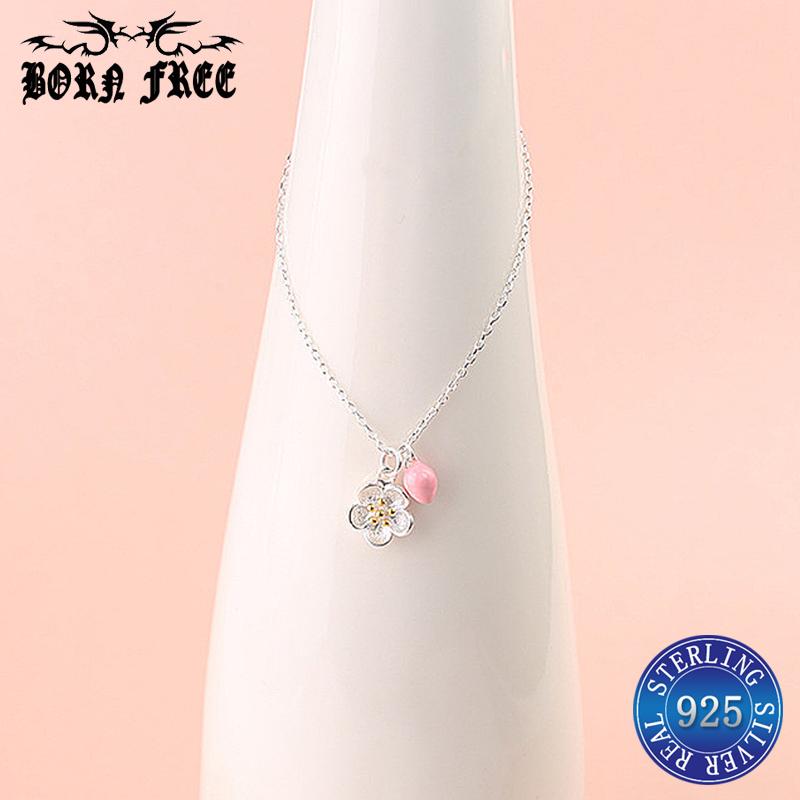 Pendant Necklaces Silver Pendentif Chain Flower Necklace Women Choker Kolye Jewelry Collares Joyeria Statement Plata De Ley 925
Pendant Necklaces Silver Pendentif Chain Flower Necklace Women Choker Kolye Jewelry Collares Joyeria Statement Plata De Ley 925