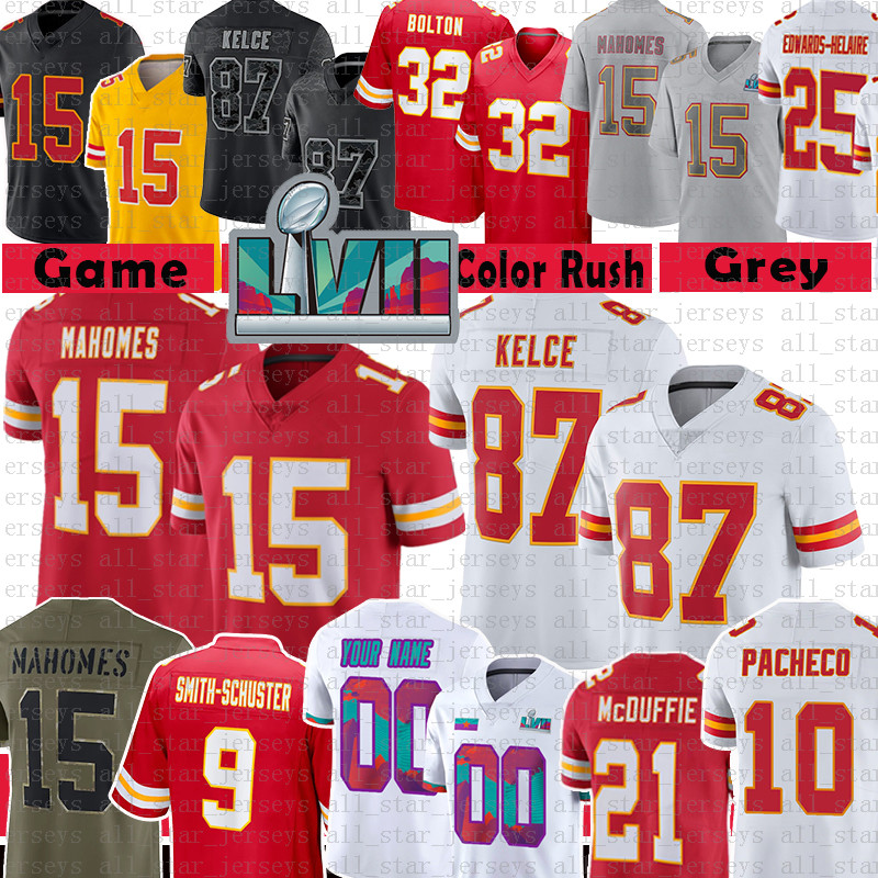 JuJu Smith-Schuster Patrick Mahomes Football Jersey Isiah Pacheco Chris Jones Nick Bolton Travis Kelce Kansases City Clyde Chiefes Edwards-Helaire Kadarius Toney, Mens jersey(qz)
JuJu Smith-Schuster Patrick Mahomes Football Jersey Isiah Pacheco Chris Jones Nick Bolton Travis Kelce Kansases City Clyde Chiefes Edwards-Helaire Kadarius Toney, Mens jersey(qz)