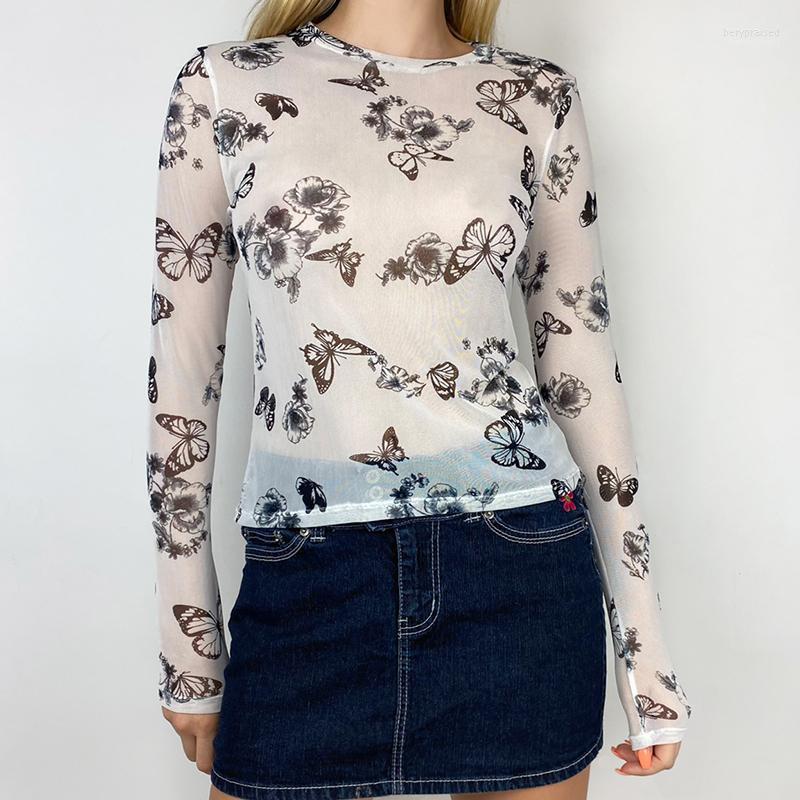 Women's T Shirts Goth Dark Vintage Floral Printing Women Mesh Basic Long Sleeve Streetwear Clothes T-shirtsWomen's Bery22
Women's T Shirts Goth Dark Vintage Floral Printing Women Mesh Basic Long Sleeve Streetwear Clothes T-shirtsWomen's Bery22