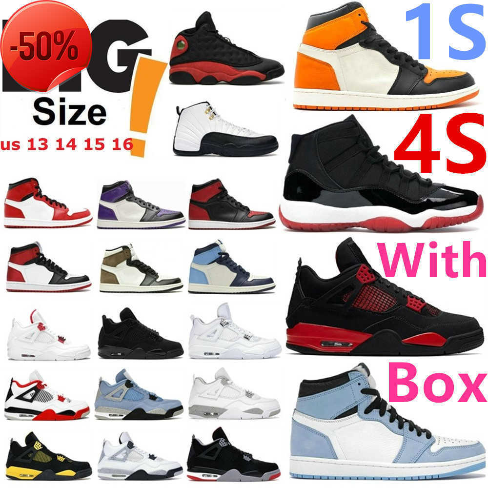TOP Basketball Shoes Big Size 13 14 15 16 Green Metallic 4 Red Thunder Basketball Shoes 4s Pure Money White Cement Designer Sneakers 1 Dark, 1s shadow
TOP Basketball Shoes Big Size 13 14 15 16 Green Metallic 4 Red Thunder Basketball Shoes 4s Pure Money White Cement Designer Sneakers 1 Dark, 1s shadow