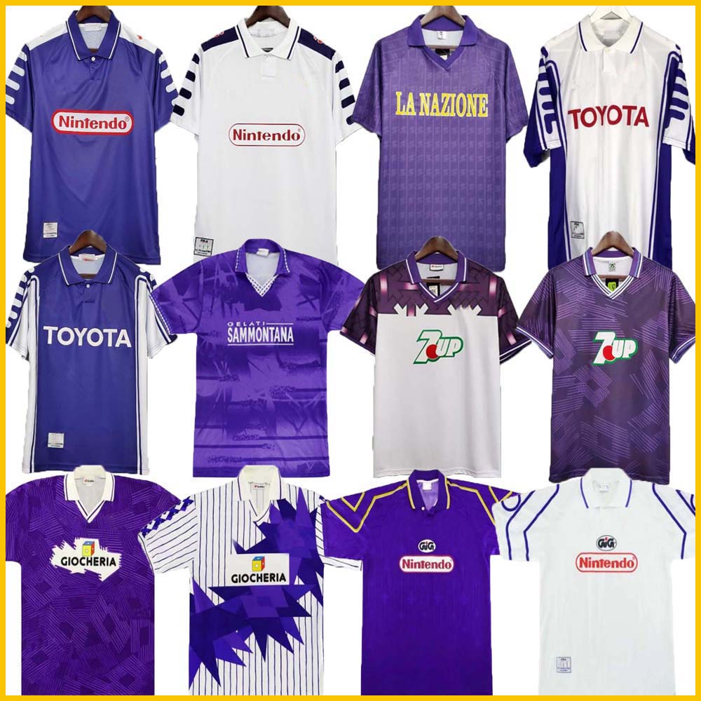 BATISTUTA Retro 98 99 Soccer Jerseys EDMUNDO RUI COSTA Home Football Shirt classic Camisas de Futebol 89 90 91 92 93 94 95 96 97 00 vintage Jersey Fiorentina, 91/92 away
BATISTUTA Retro 98 99 Soccer Jerseys EDMUNDO RUI COSTA Home Football Shirt classic Camisas de Futebol 89 90 91 92 93 94 95 96 97 00 vintage Jersey Fiorentina, 91/92 away