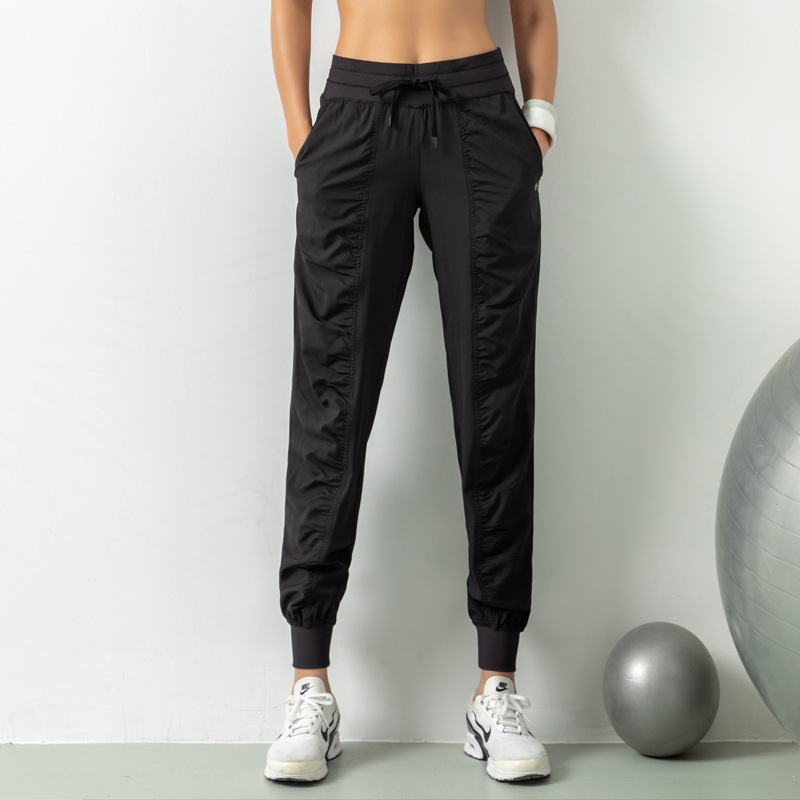 LL-YDK07 Women's Trousers Yoga Loose Pants Excerise Sport Gym Running Trainer Casual Bunch Long Pant Elastic High Waist Drawstring, Army green
LL-YDK07 Women's Trousers Yoga Loose Pants Excerise Sport Gym Running Trainer Casual Bunch Long Pant Elastic High Waist Drawstring, Army green