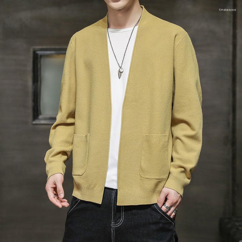 Men's Sweaters Men 2023 Spring Autumn Fashion Thin Cardigan Overcoats Male Slim V-neck Sweater Jackets Solid Color Knitted Coats P160 Time22, Black
Men's Sweaters Men 2023 Spring Autumn Fashion Thin Cardigan Overcoats Male Slim V-neck Sweater Jackets Solid Color Knitted Coats P160 Time22, Black