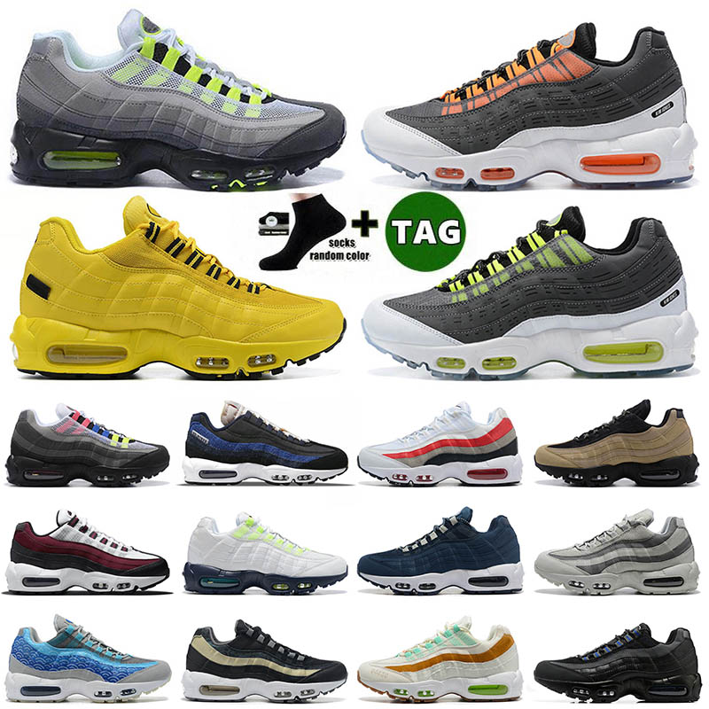 With Socks Tages 95 95s Running Shoes Mens Midnight Navy Blue Light Photo Blue Khaki Total Orange NYC Taxi Neon Track Red Womens Sneakers Jogging Airmaxs Trainers, B35 40-46 11 with orange
With Socks Tages 95 95s Running Shoes Mens Midnight Navy Blue Light Photo Blue Khaki Total Orange NYC Taxi Neon Track Red Womens Sneakers Jogging Airmaxs Trainers, B35 40-46 11 with orange