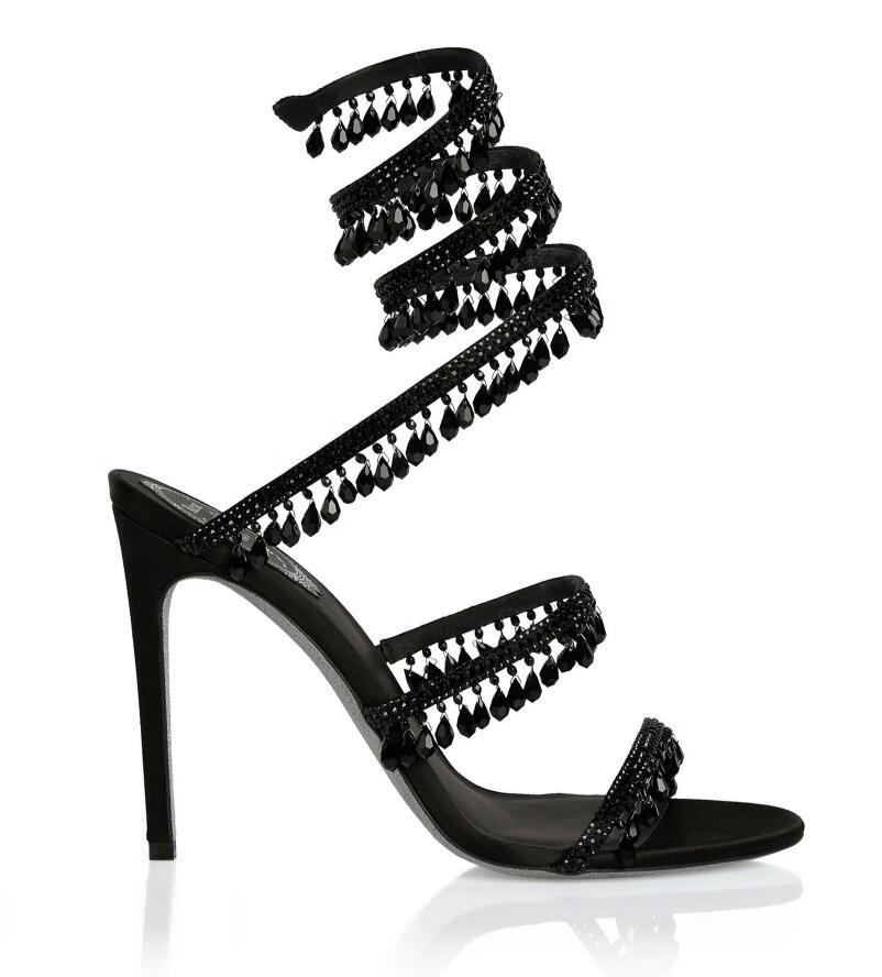 stiletto Sandals Luxury Designer Rene caovilla Crystal chandelier Rhinestone twining foot ring high heeled womens shoes narrow band 10CM heel Sandal 35-43h, Nude
stiletto Sandals Luxury Designer Rene caovilla Crystal chandelier Rhinestone twining foot ring high heeled womens shoes narrow band 10CM heel Sandal 35-43h, Nude