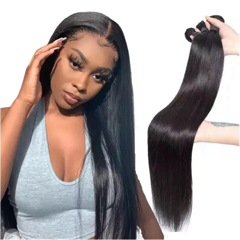 

Brazilian Hair Extensions Weave Quality Dyeable Natural Peruvian Malaysia Indian Virgin Human Hair 3 Bundles Body Wave Wavy