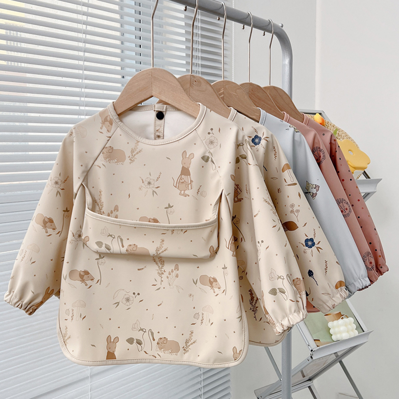 Bibs Burp Cloths Cute Baby Toddler Baberos Bavoir Waterproof Long Sleeve Apron Cartoon Animals Children Feeding Smock Bib Stuff 05Y 230202
Bibs Burp Cloths Cute Baby Toddler Baberos Bavoir Waterproof Long Sleeve Apron Cartoon Animals Children Feeding Smock Bib Stuff 05Y 230202