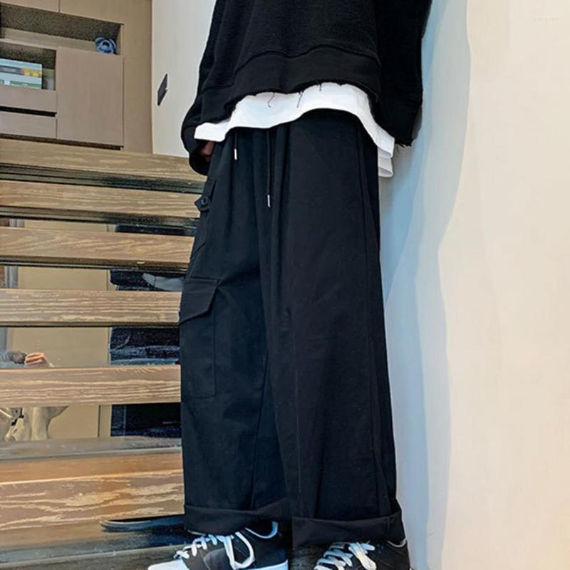 Men's Pants Stylish Casual Anti-tear Baggy Multi Pockets Men Spring Autumn Pure Color Versatile, Black
Men's Pants Stylish Casual Anti-tear Baggy Multi Pockets Men Spring Autumn Pure Color Versatile, Black