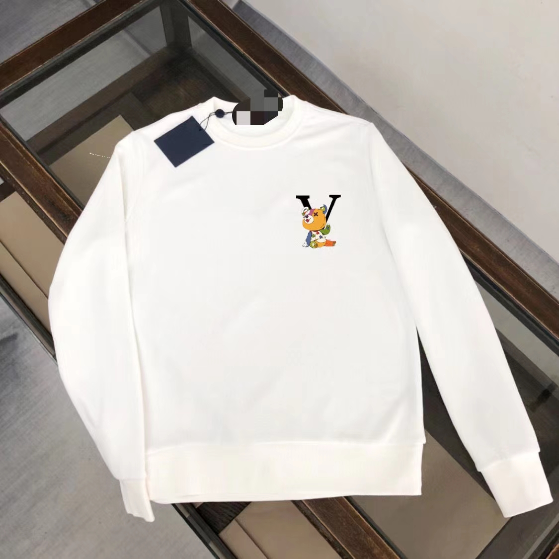Designers men's sweater fashion full basketball pattern casual pullover sweater trend top pullover sweater, Black
Designers men's sweater fashion full basketball pattern casual pullover sweater trend top pullover sweater, Black