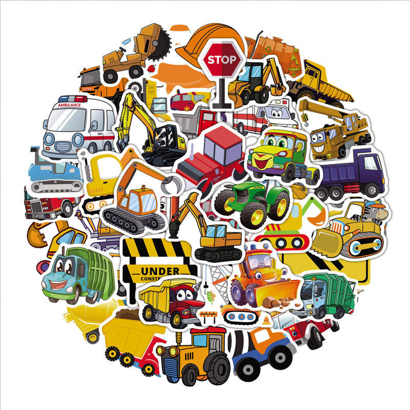 50 PCS Water Bottle Stickers for Kids Girls Teens Vinyl Vsco Waterproof Cute Aesthetic Stickers KL013-475 Tool car Engineering vehicle, Multi colors
50 PCS Water Bottle Stickers for Kids Girls Teens Vinyl Vsco Waterproof Cute Aesthetic Stickers KL013-475 Tool car Engineering vehicle, Multi colors