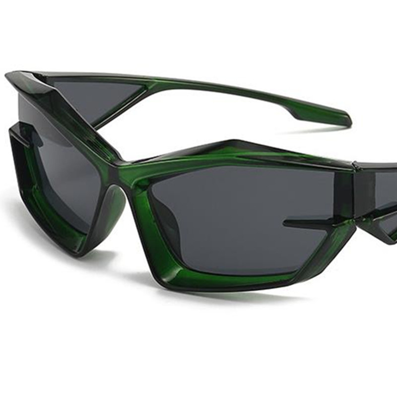 Street Photograph Sunglasses Unisex Mecha Sun Glasses Oversize Frame Adumbral Special-Shaped Anti-UV Spectacles Eyeglasses Ornamental
Street Photograph Sunglasses Unisex Mecha Sun Glasses Oversize Frame Adumbral Special-Shaped Anti-UV Spectacles Eyeglasses Ornamental