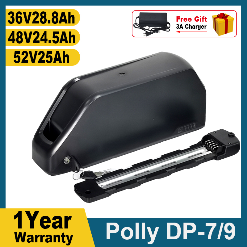 48V Li ion ebike Battery 24.5Ah Samsung Cell ebike Batteries Polly DP-9 36V 52V 25Ah Electric Bike Battery Pack350W 750W 1000W 1500W
48V Li ion ebike Battery 24.5Ah Samsung Cell ebike Batteries Polly DP-9 36V 52V 25Ah Electric Bike Battery Pack350W 750W 1000W 1500W