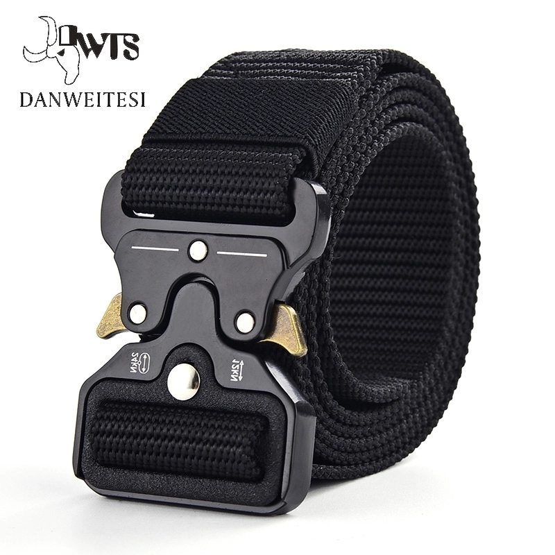 Belts DWTS Men Metal Male Tactical Mens Military Canvas Big Size Outdoor Sport Nylon 230202, Black
Belts DWTS Men Metal Male Tactical Mens Military Canvas Big Size Outdoor Sport Nylon 230202, Black
