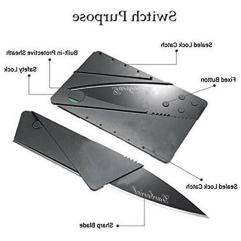 Portable Folding Thin Lot Knife Micro Wallet Credit Knives Survival Pocket Card Mqghw
Portable Folding Thin Lot Knife Micro Wallet Credit Knives Survival Pocket Card Mqghw
