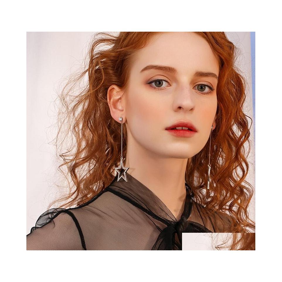 Dangle Chandelier Fashion Jewelry Hollow Out Star Tassel Earrings Women Sweet Five Drop Delivery Dhgmv
Dangle Chandelier Fashion Jewelry Hollow Out Star Tassel Earrings Women Sweet Five Drop Delivery Dhgmv