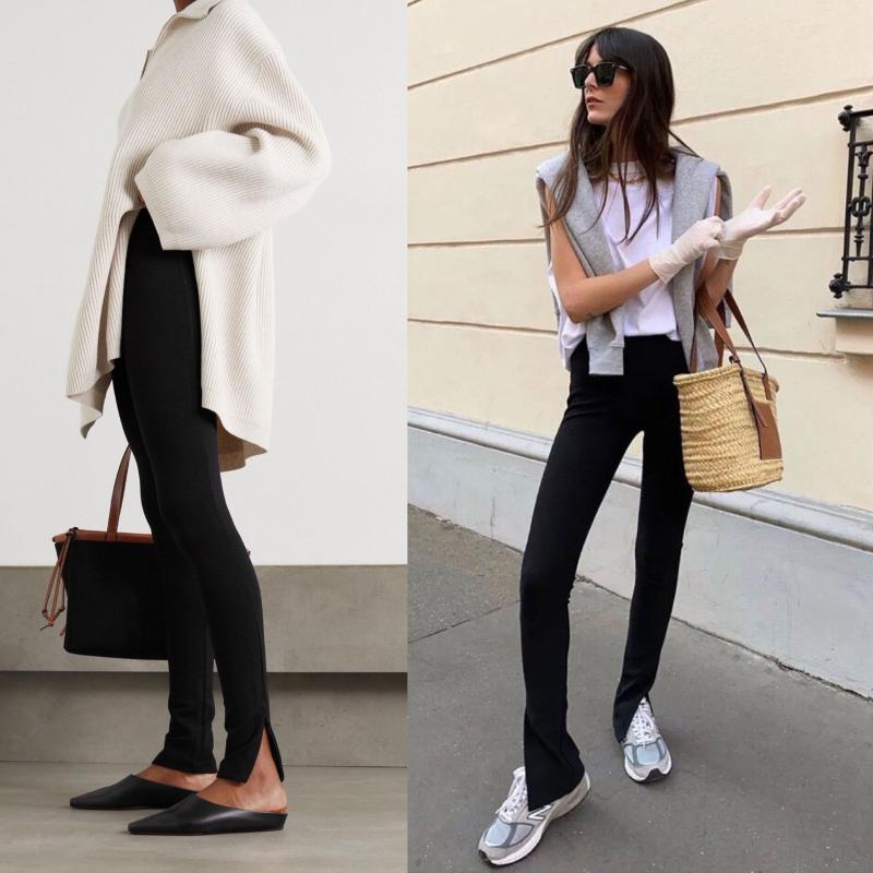 Women's Pants & Capris High Fashion Women Stretch Slit Zipper Leggings Womens Black PantsWomen's
Women's Pants & Capris High Fashion Women Stretch Slit Zipper Leggings Womens Black PantsWomen's