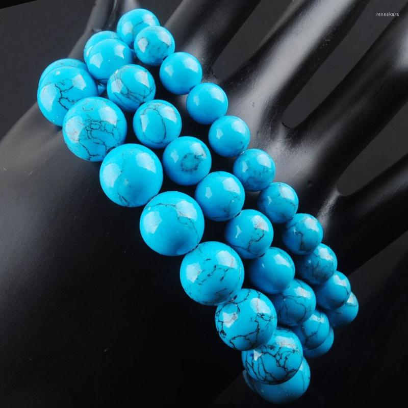 Strand Natural Blue Turquoise Stone Round 8 10 12mm Beads Stretch Bracelet 7 Inches Jewelry Charm IBK319
Strand Natural Blue Turquoise Stone Round 8 10 12mm Beads Stretch Bracelet 7 Inches Jewelry Charm IBK319