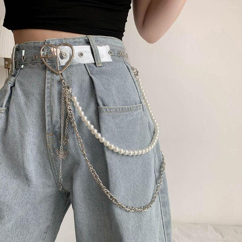 Belts Adjustable Women Girls Gothic HipHop Punk Waistband Strap Butterfly Pearl Waist Chain Layered Leather Belt, Black
Belts Adjustable Women Girls Gothic HipHop Punk Waistband Strap Butterfly Pearl Waist Chain Layered Leather Belt, Black