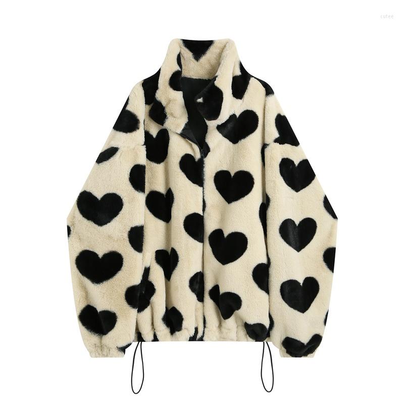 Women' Trench Coats Heart Full Print Plush Jacket Women' Autumn Winter Large Size Long Sleeve Hooded Half Turtleneck Warm Cotton Coat, Yellow
Women' Trench Coats Heart Full Print Plush Jacket Women' Autumn Winter Large Size Long Sleeve Hooded Half Turtleneck Warm Cotton Coat, Yellow