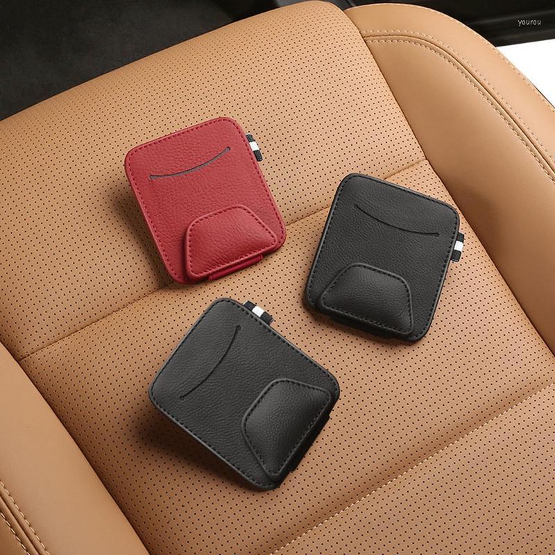 Interior Accessories Car Sunglasses Holders Space-Saving Leather Glasses Holder Bag With Magnetic Closure Soft Storage Clip Cards Case For
Interior Accessories Car Sunglasses Holders Space-Saving Leather Glasses Holder Bag With Magnetic Closure Soft Storage Clip Cards Case For