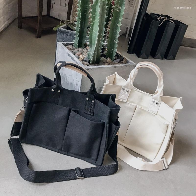 Evening Bags Canvas Bag Simple And Versatile Handbag Messenger Large Capacity Shoulder, Black
Evening Bags Canvas Bag Simple And Versatile Handbag Messenger Large Capacity Shoulder, Black
