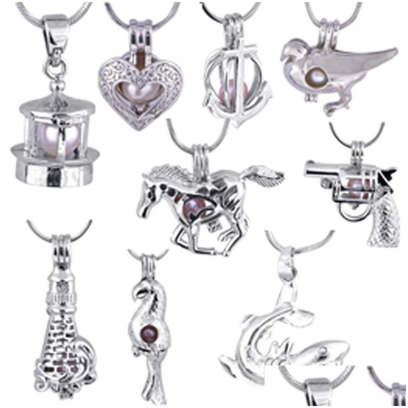 Pendant Necklaces Variety Mix Style Sier Pearl Cage Carve Heart/Bird/Shark/Horse Diy Necklace With Your Own 20 Pcs/Lot T8 Drop Deliv Dhipy
Pendant Necklaces Variety Mix Style Sier Pearl Cage Carve Heart/Bird/Shark/Horse Diy Necklace With Your Own 20 Pcs/Lot T8 Drop Deliv Dhipy