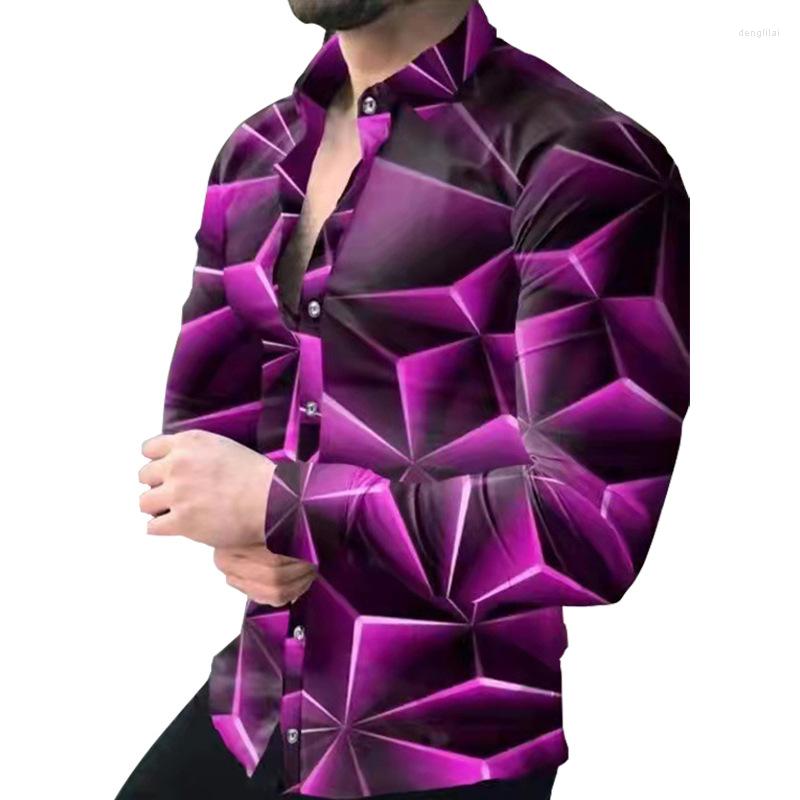 Men's Casual Shirts 2023 Spring European American Men's Long-sleeved 3D Digital Printed Shirt Slim Cardigan US Size, A-77
Men's Casual Shirts 2023 Spring European American Men's Long-sleeved 3D Digital Printed Shirt Slim Cardigan US Size, A-77