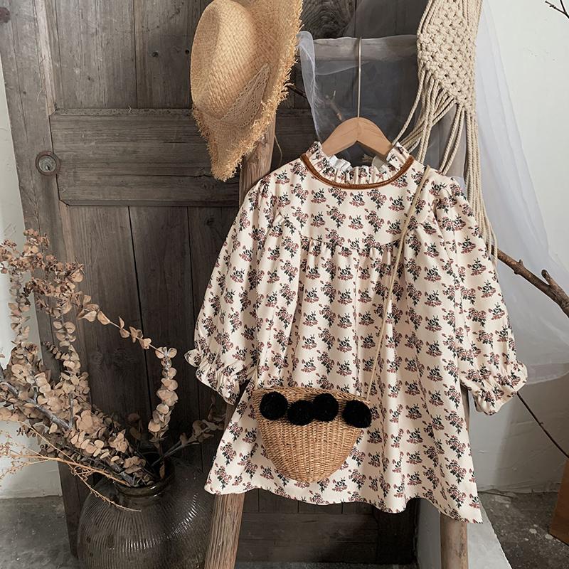 Girl Dresses Girl's Spring Autumn Cotton Oddler Kids Long Sleeve Floral Dress For Girls Baby Korean Style Straight Children Clothing, Beige
Girl Dresses Girl's Spring Autumn Cotton Oddler Kids Long Sleeve Floral Dress For Girls Baby Korean Style Straight Children Clothing, Beige