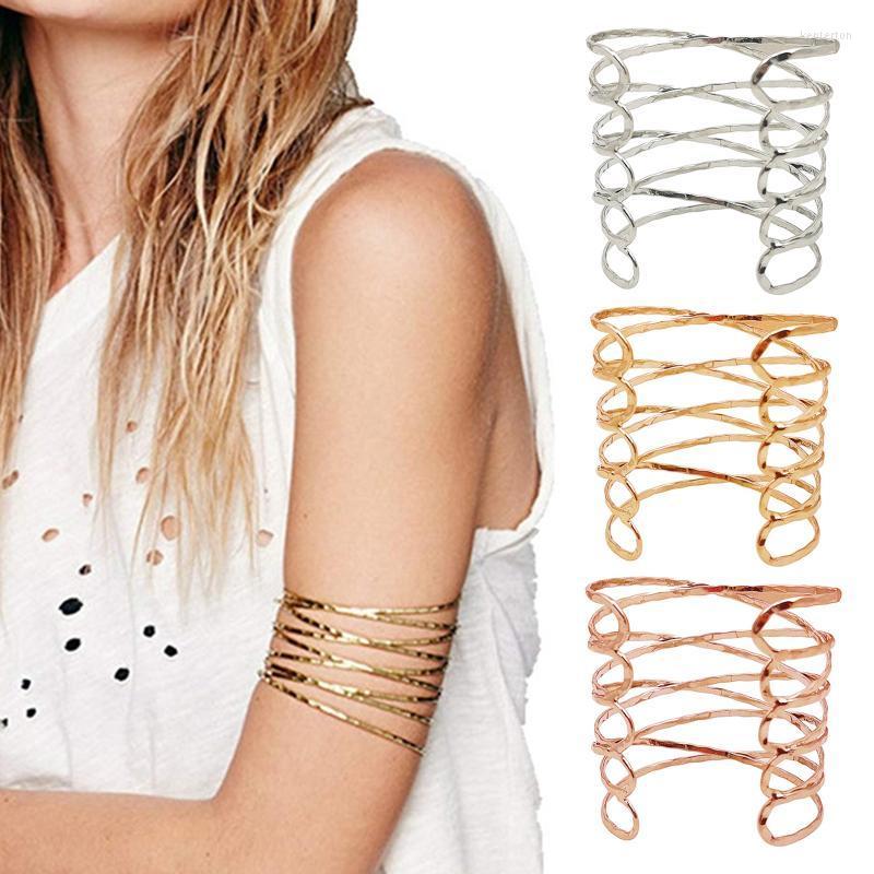 Bangle Punk Arm Bracelet Hollow Out Double Cross Ring Mesh Metal Open Coil Upper For WomenBangle BangleBangle Kent22
Bangle Punk Arm Bracelet Hollow Out Double Cross Ring Mesh Metal Open Coil Upper For WomenBangle BangleBangle Kent22